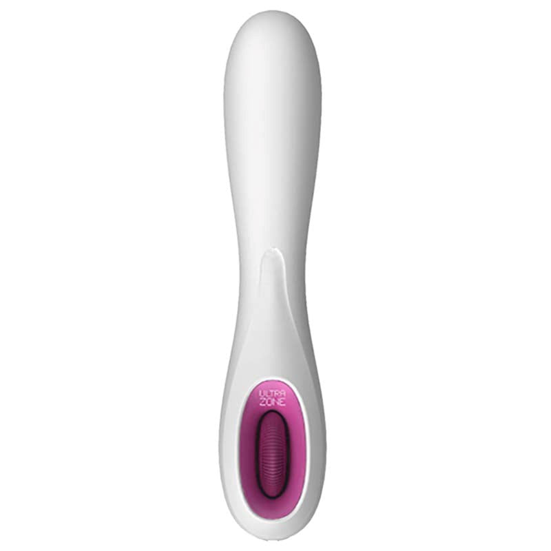 Topco UltraZone Tundra Rose Silicone Rechargeable Vibrator - - G-Spot Vibrators