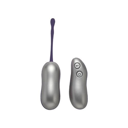 Vibe Therapy Reign Waterproof Wireless Bullet Vibrator for Clitoral Stimulation - - Steel Sex Toys