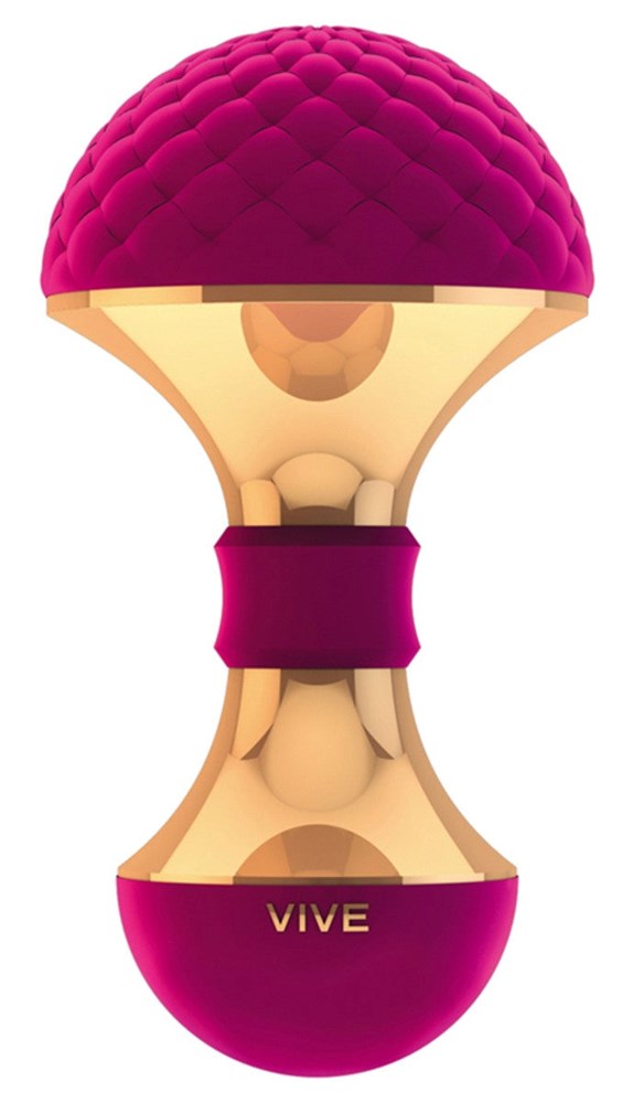 Shots Toys Vive Enoki Rotating Tip Vibrator 10 Patterns Waterproof - - Luxury Sex Toys