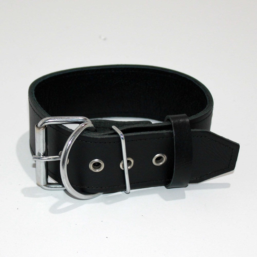WHORE Leather Bondage Collar - - Collars and Leads