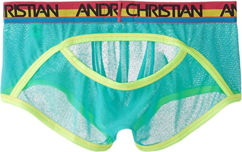 Andrew Christian Almost Naked Gigolo Boxer with Back Window Feature - - Mens Briefs And Boxers