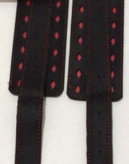 BDSM Clubs Leather Wrist & Ankle Cuffs - - Cuffs and Restraints