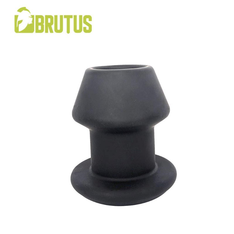 Brutus Gobbler Silicone Tunnel Plug in Three Sizes with Hollow Design - - Butt Plugs
