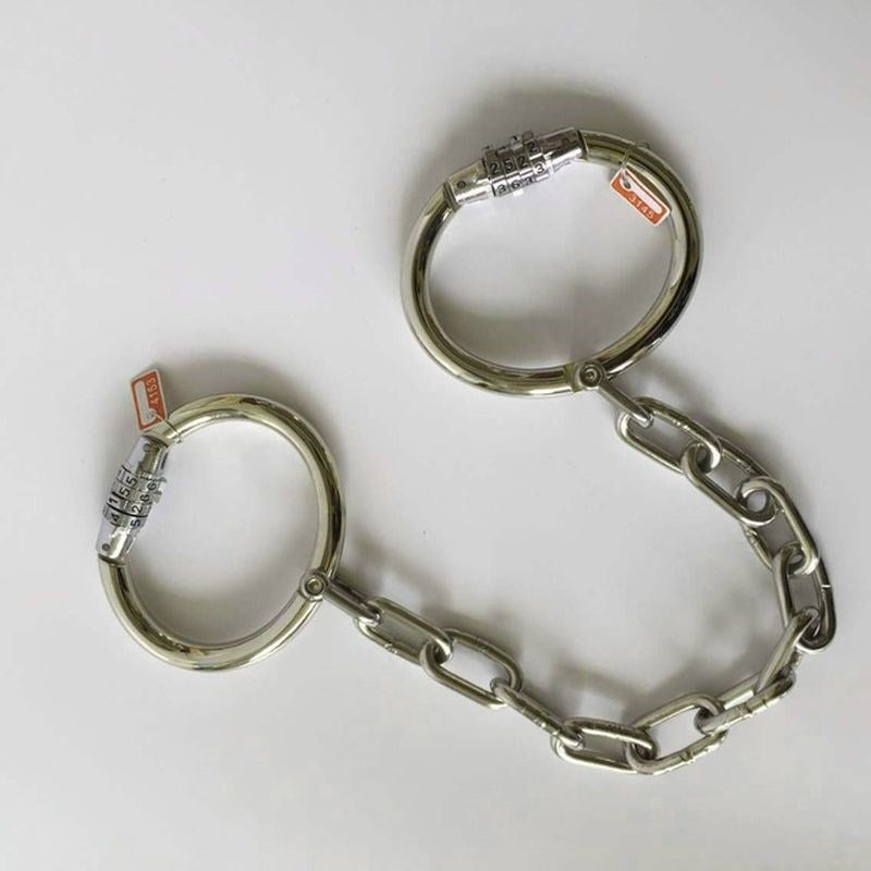 Combination Lock Unisex Wrist and Ankle Cuffs - - Cuffs and Restraints
