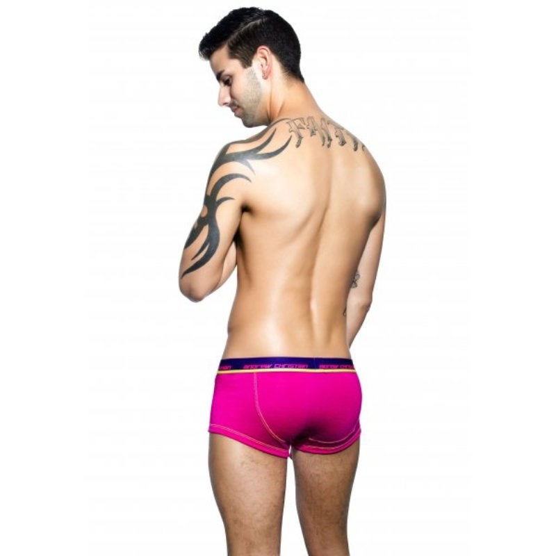 Andrew Christian Coolflex Boxer w/ Show It Fuchsia with Enhancement Technology - - Jocks and G-Strings