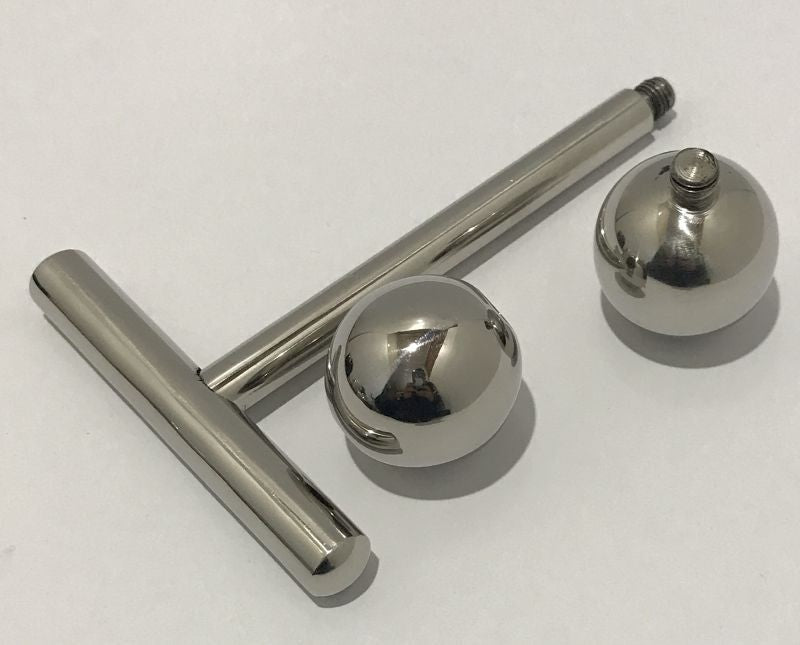 Stainless Steel Anal Pleasure Voyage - Depth Charger - - Anal Beads and Balls