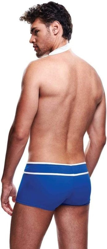 Envy Menswear 2 Piece Sailor Salute Set BLEC10 Roleplay Lingerie - - Mens Briefs And Boxers