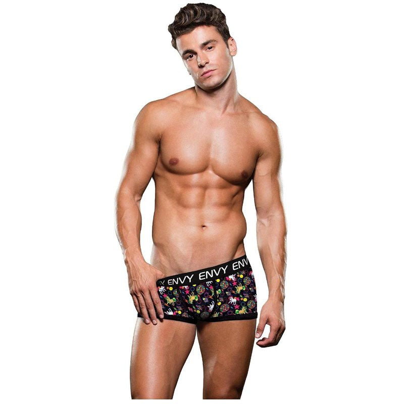 Envy Menswear Disco Unicorn Trunk Premium Comfort and Bold Style - - Mens Briefs And Boxers