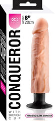 Excellent Power Conqueror Vibrating Dildo - - Vibrating Dildos