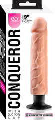 Excellent Power Conqueror Vibrating Dildo - - Vibrating Dildos