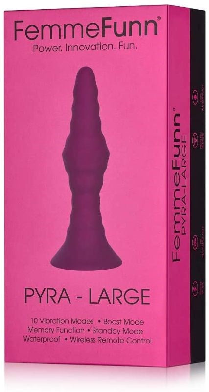 VVOLE LLC Pyras Comical Plug Remote Control Vibrating Butt Plug - - Luxury Sex Toys