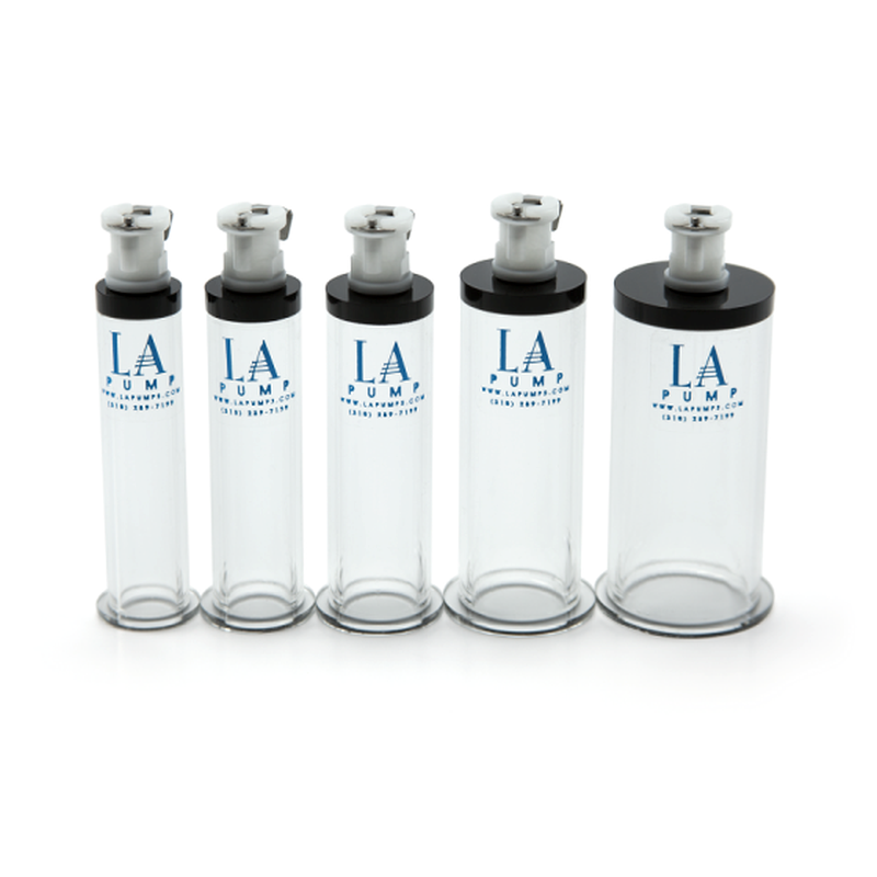 LA Pumps Clitoral Cylinders In Deluxe Packaging Professional Grade - - Penis Pumps And Stretchers