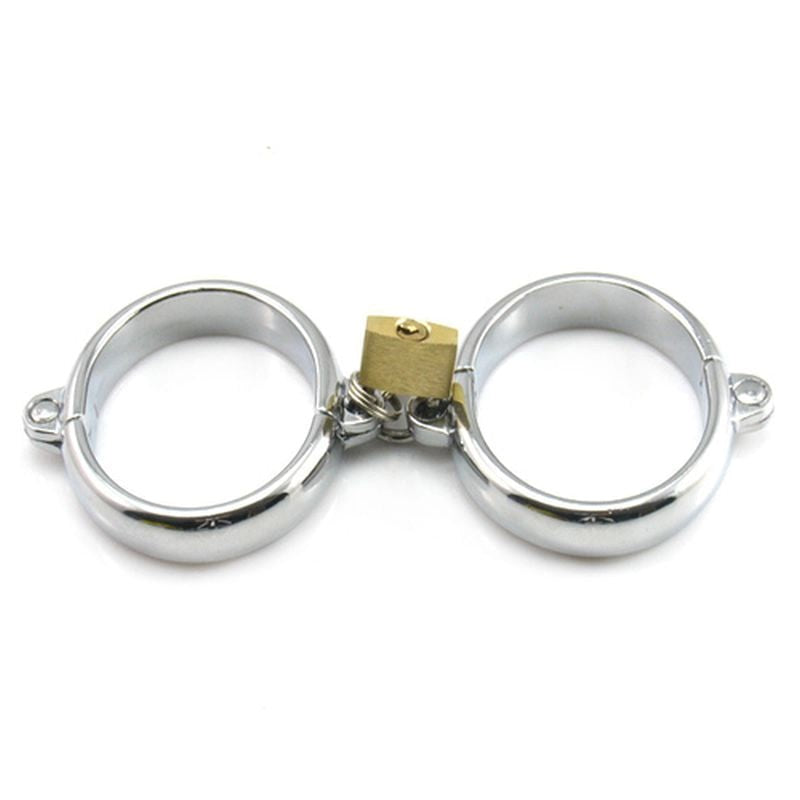 Lock Up Steel Cuffs - - Cuffs and Restraints