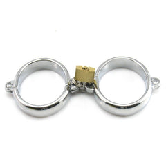 Lock Up Steel Cuffs - - Cuffs and Restraints