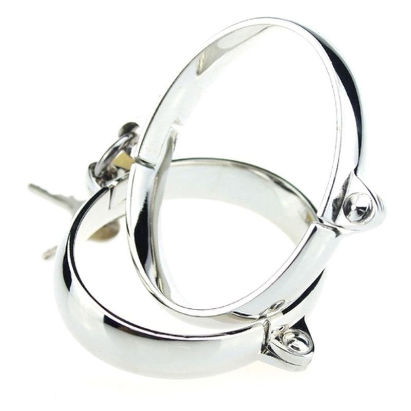 Lock Up Steel Cuffs - - Cuffs and Restraints