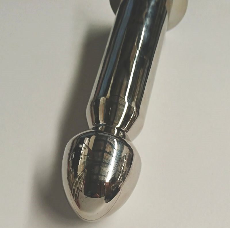Missile Metal Butt Plug - - Steel Sex Toys