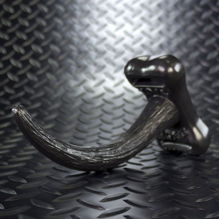 Oxballs Tailbone Slider Strap Pup Tail Premium Silicone Costume Accessory - - Strap On Sextoys