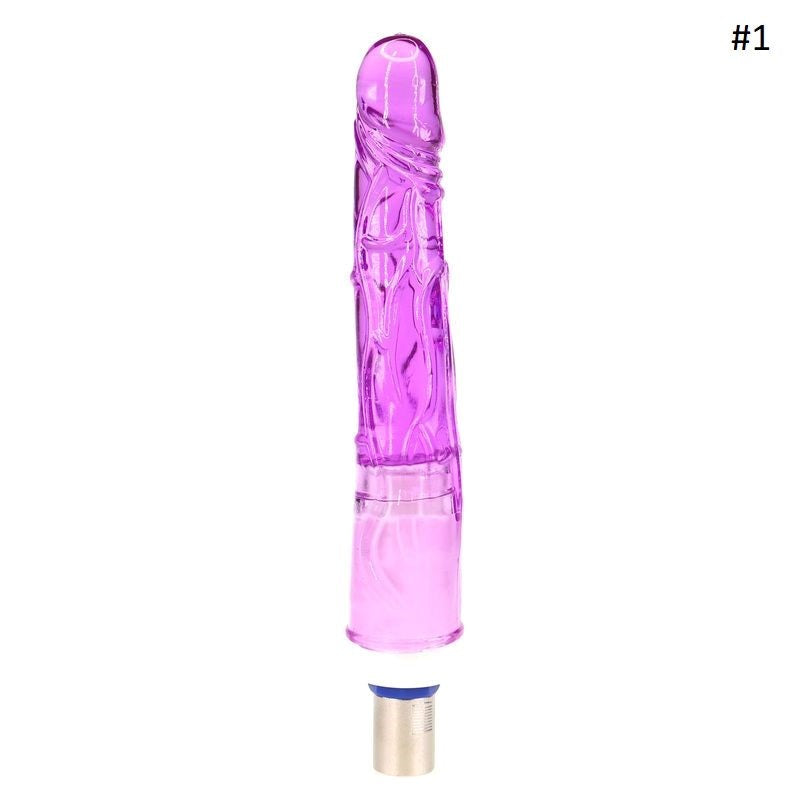 BDStyle Sex Machine 3 Pin Non Realistic Attachments 17 Dildo Designs - - Non-Realistic Dildos