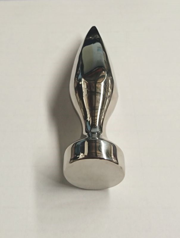 Cosmic Pleasure - Hell's Couture Luxury Steel Plug - - Steel Sex Toys