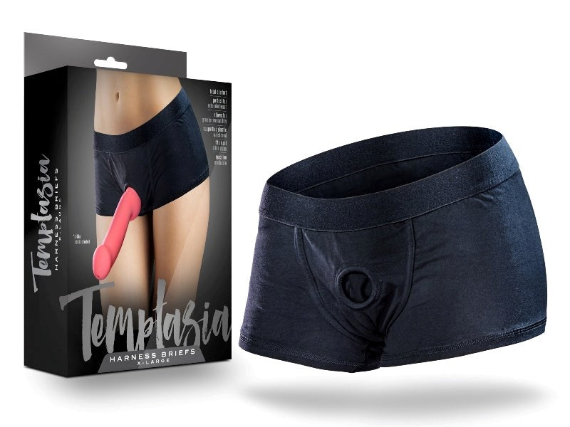 Blush Novelties Temptasia Intimate Harness Elevate Your Strap On Experience - - Strap On Sextoys