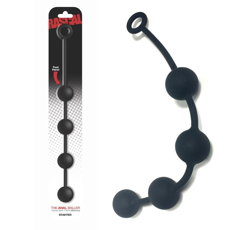 C1R Releasing The Anal Baller Anal Trainer with Graduated Beads - - Anal Beads and Balls