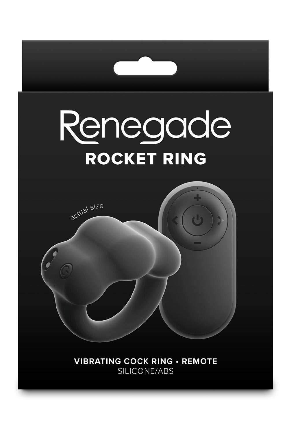 NS Novelties Renegade Rocket Remote Vibrating Cock Ring - - Vibrating Cock Rings