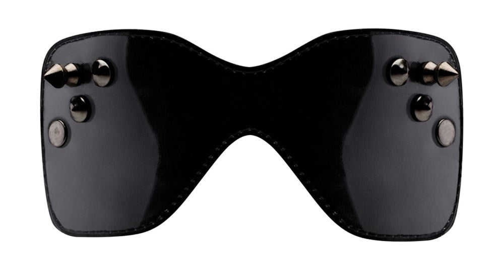 Shots Toys Bad Romance Stitching Eyemask with Metal Nails Blindfold - - Masks And Blindfolds