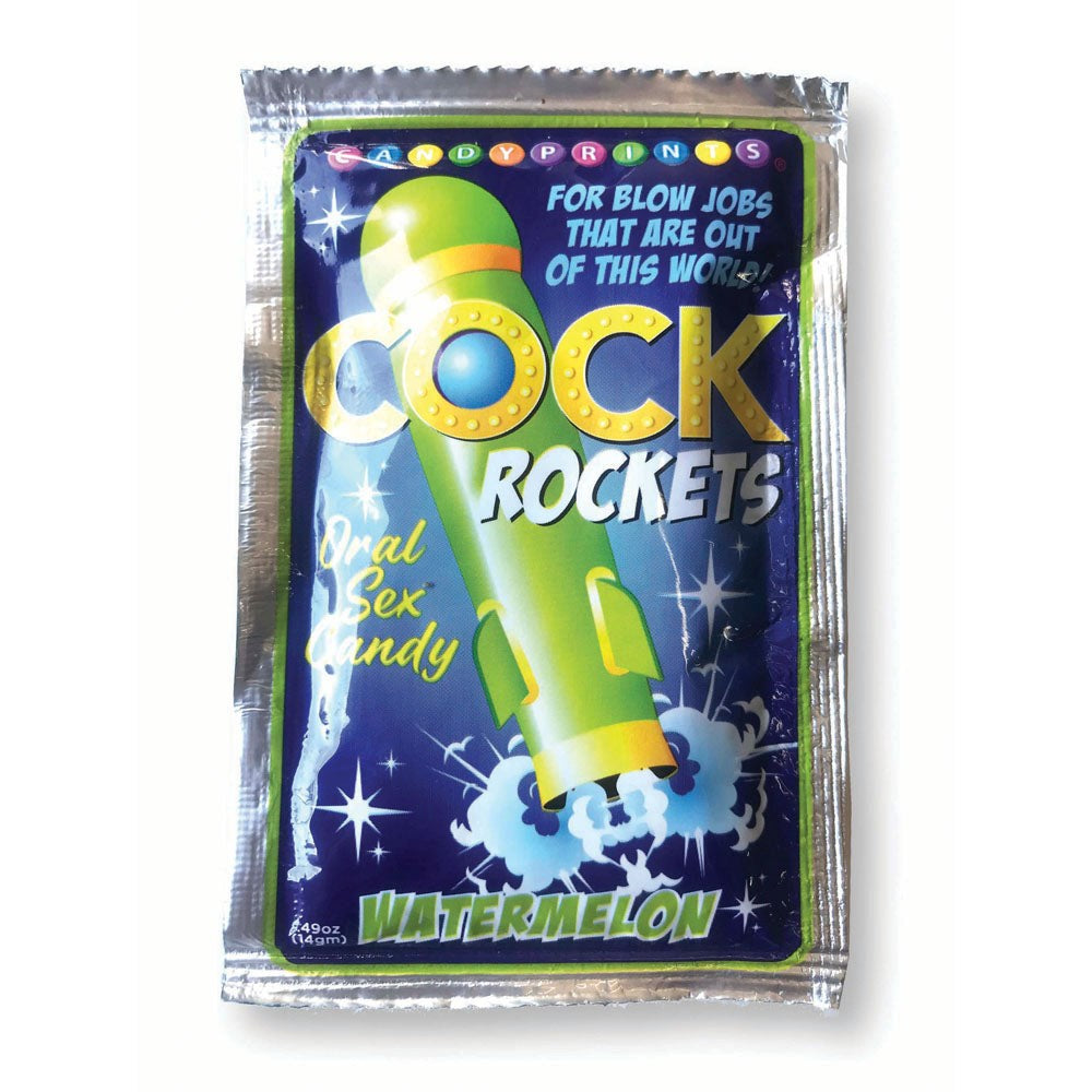 Little Genie Cock Rockets Flavored Edible Candies for Oral Play - - Bachelorette and Bucks