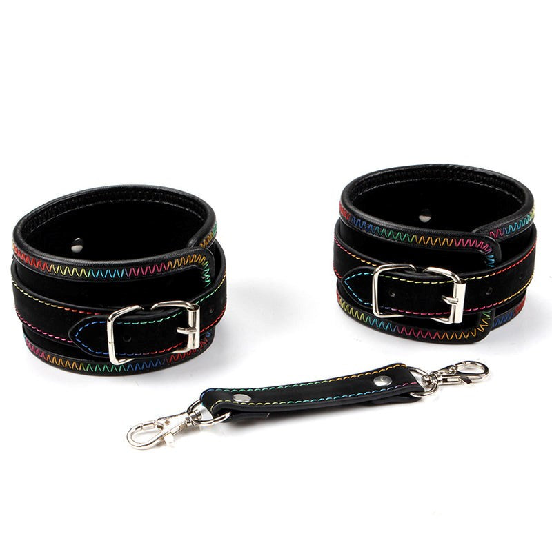 Color Thread Wrist and Ankle Cuffs - - Cuffs and Restraints