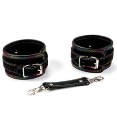 Color Thread Wrist and Ankle Cuffs - - Cuffs and Restraints