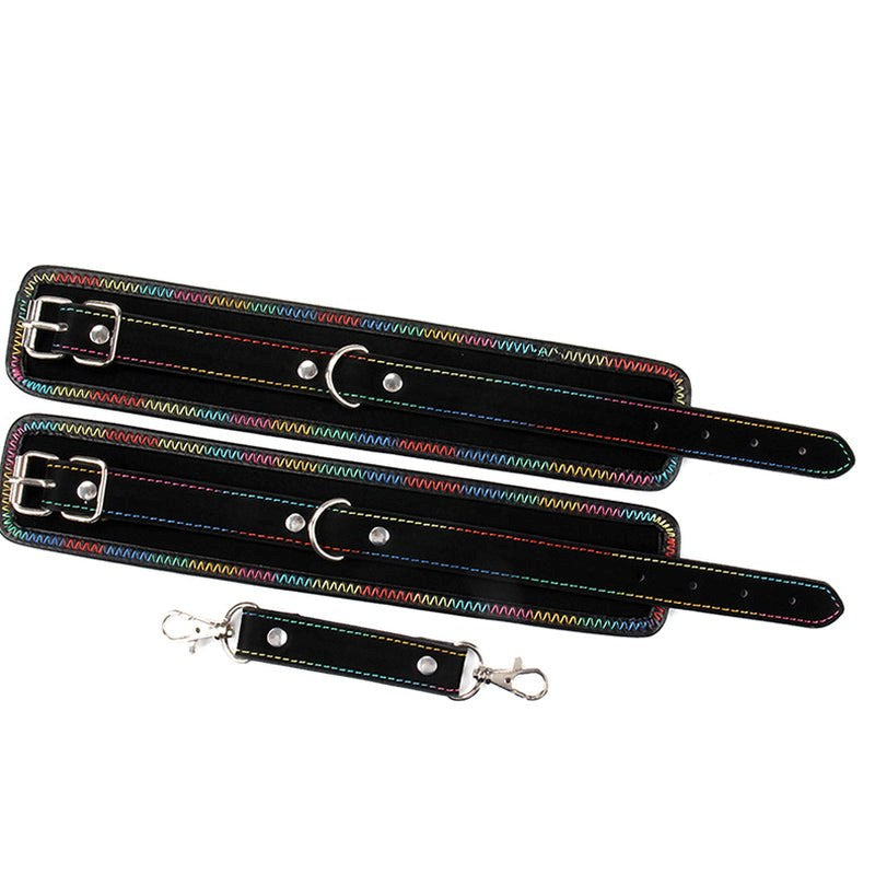 Color Thread Wrist and Ankle Cuffs - - Cuffs and Restraints