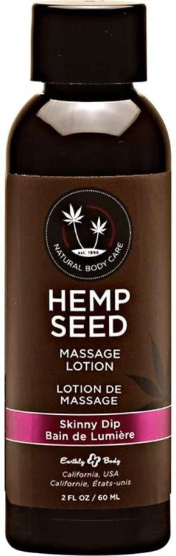 Earthly Body Hemp Seed Massage Lotion 60ml Dreamsicle Sensual Massage Oil - - Sex Pheromones and Perfumes
