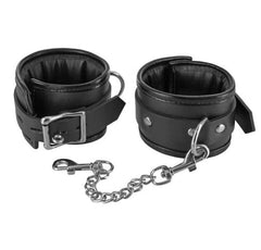 ErosLeather Wrist Cuffs - - Cuffs and Restraints