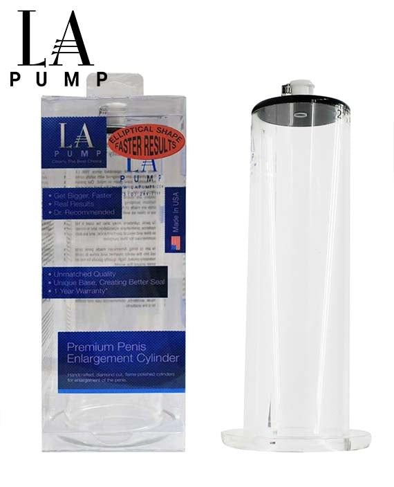 LA Pumps 9 Inch Wide Body Cylinder in Deluxe Box Penis Enhancement - - Penis Pumps And Stretchers