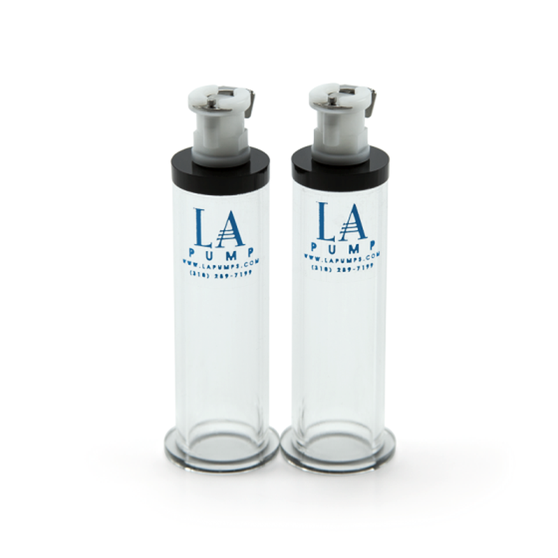 LA Pumps Nipple Cylinders In Deluxe Packaging Medical Grade - - Breast and Nipple Toys