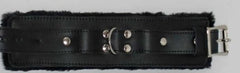 LeatherBeaten Fur Bondage Wrist Restraints - - Cuffs and Restraints