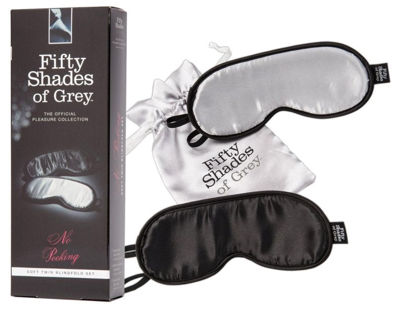 Love Honey No Peeking Soft Twin Blindfold Set for Sensory Play - - Masks And Blindfolds