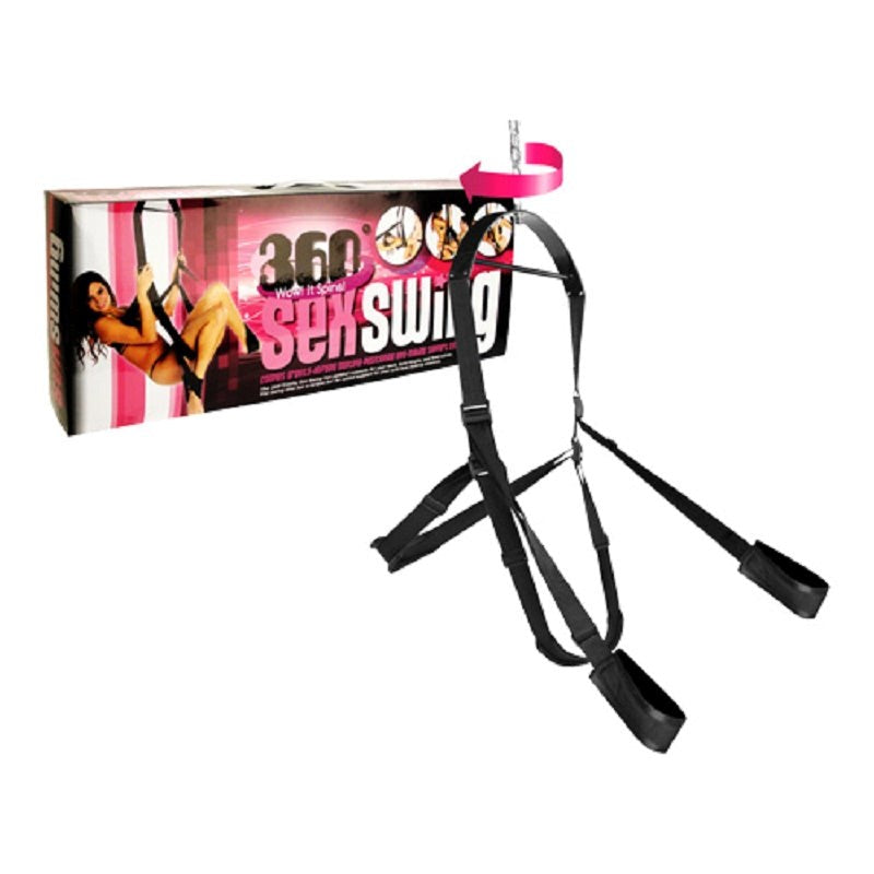 XR Brands Trinity Vibes 360 Degree Spinning Sex Swing Premium Suspension - - Sex Swings And Slings