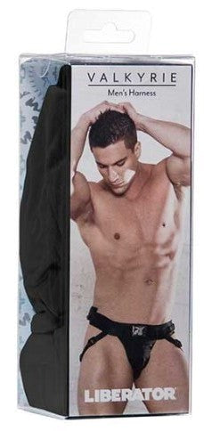 Liberator Valkyrie Mens Harness Premium Leather with Adjustable Buckles - - His Fetish