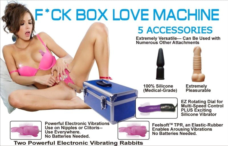 Myworld F*ck Box Love Machine (220V 240V) Premium Sex Machine System - - Sex Machines