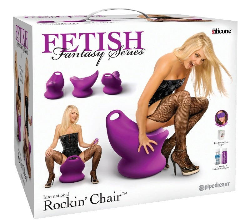 Pipedream Products Fetish Fantasy International Rockin Vibrator Chair Hands Free - - Sex Furniture