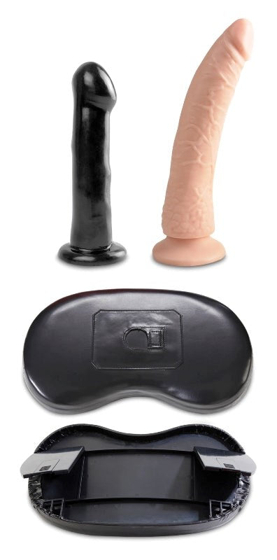 Pipedream Products Fetish Fantasy Series Saddle Sex Swing Accessory with Dildos - - Sex Furniture