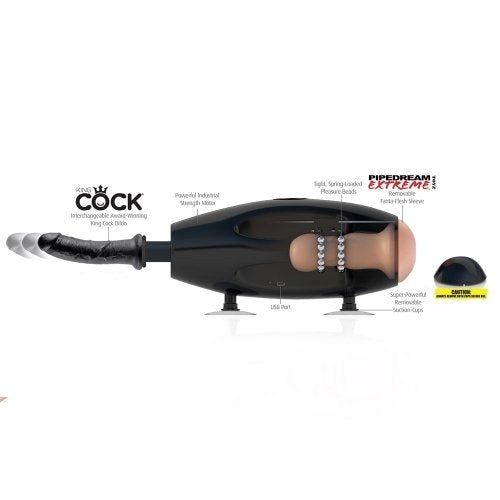 Pipedream Products Fetish Fantasy International Extreme Sex Machine Travel Ready - - Sex Machines