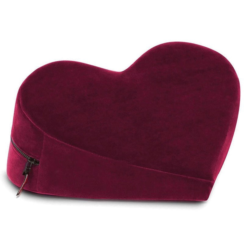 Liberator Heart Wedge Merlot Positioning Pillow for Deeper Penetration - - Sex Furniture