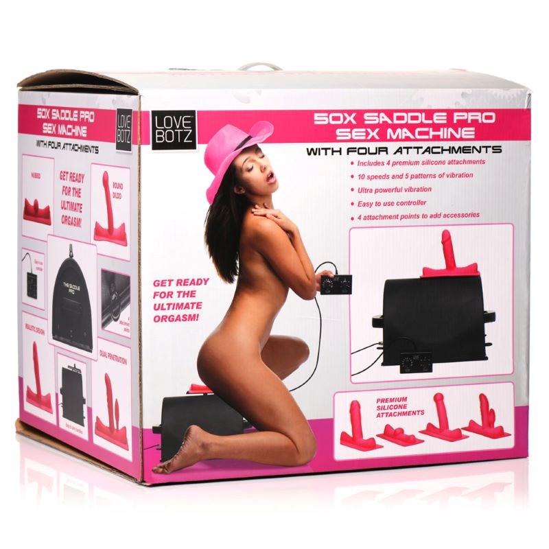 Myworld LoveBotz 50X Saddle Pro Sex Machine with Multiple Vibration Modes - - Sex Machines
