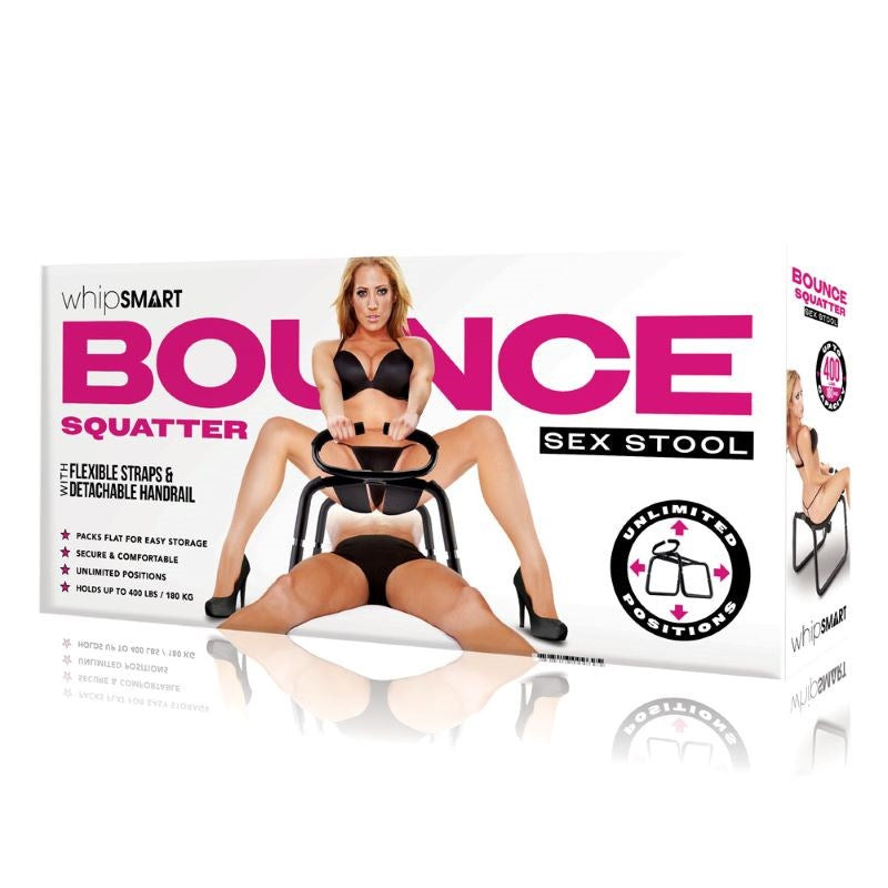 Xgen Products WhipSmart Bounce Squatter Sex Stool with Flexible Straps - - Sex Furniture