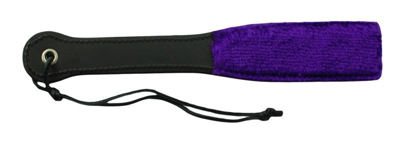 Spartacus Enterprises 12 Inch Fur Lined Paddle with Spring Steel Core - - Paddles And Slappers