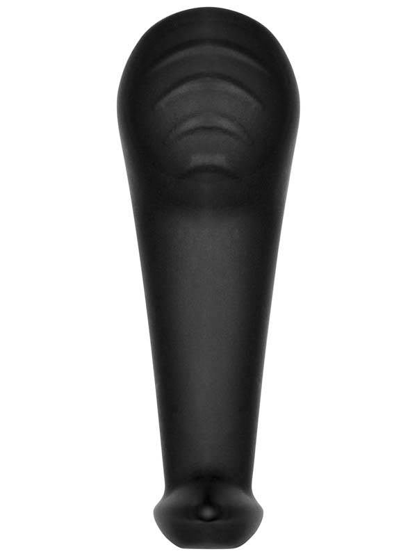 Electrastim Silicone Noir Nona G Spot Dildo with Bi Polar Electro Contacts - - Prostate Sex Toys