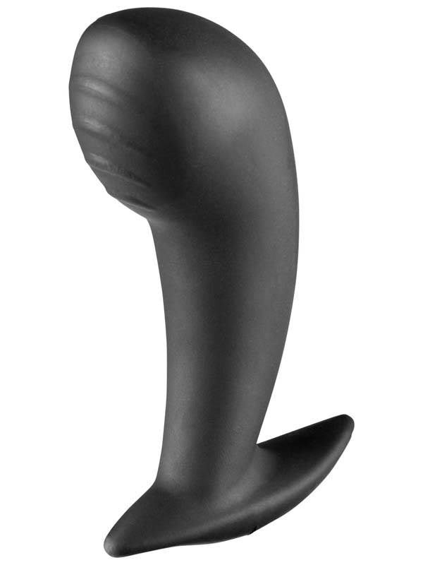 Electrastim Silicone Noir Nona G Spot Dildo with Bi Polar Electro Contacts - - Prostate Sex Toys