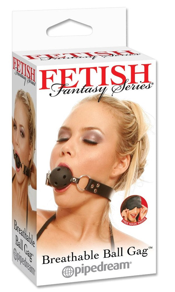 Pipedream Products Fetish Fantasy BDSM Play Breathable Ball Gag - - Bondage Gags and Bits